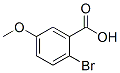 2-Bromo-5-methoxybenzoic acid Structure,22921-68-2Structure