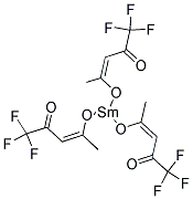 Samarium trifluoroacetylacetonateStructure,23301-82-8Structure Samarium trifluoroacetylacetonate Structure,23301-82-8Structure