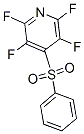 2,3,5,6-Tetrafluoro-4-(phenylsulphonyl)pyridine Structure,23449-67-4Structure