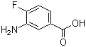 3-Amino-4-fluorobenzoic acid Structure,2365-85-7Structure