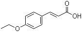 4-乙氧基肉桂酸結(jié)構(gòu)式_2373-79-7結(jié)構(gòu)式