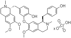 蓮心堿高氯酸鹽結構式_2385-63-9結構式