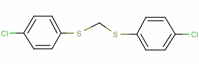 Bis(4-chlorophenylthio)methane Structure,2393-97-7Structure