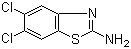 5,6-Dichloro-2-benzothiazolamine Structure,24072-75-1Structure