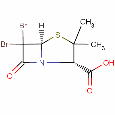 6,6-Dibromopenicillanic acid Structure,24158-88-1Structure