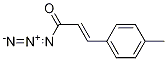 P-methyl-cinnamoyl azide Structure,24186-38-7Structure