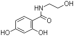 2,4-Dihydroxy-N-(2-hydroxyethyl)benzamide Structure,24207-41-8Structure