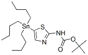 [5-(Tributylstannyl)thiazol-2-yl]carbamic acid tert-butyl ester Structure,243972-26-1Structure