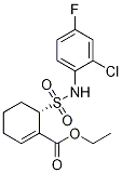 Ethyl (6s)-6-[(2-chloro-4-fluorophenyl)sulfamoyl]cyclohex-1-ene-1-carboxylate Structure,243984-10-3Structure