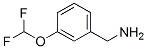 3-(Difluoromethoxy) benzyl amine Structure,244022-71-7Structure