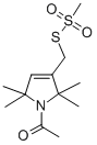 S-[(1-乙?；?2,2,5,5-四甲基-2,5-二氫-1H-吡咯-3-基)甲基]甲烷硫代磺酸酯結(jié)構(gòu)式_244641-23-4結(jié)構(gòu)式