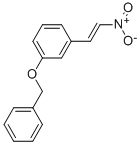 3-Benzyloxy-trans-β-nitrostyrene Structure,24550-32-1Structure