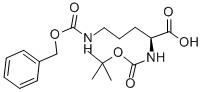 Boc-Orn(Cbz)-OH Structure,2480-93-5Structure