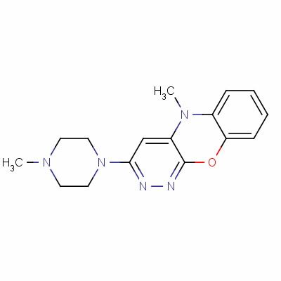 哌泊非嗪結(jié)構(gòu)式_24886-52-0結(jié)構(gòu)式