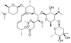 Acetylspiramycin Structure,24916-51-6Structure