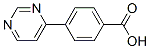 4-(4-Pyrimidinyl)benzoic acid Structure,249292-43-1Structure