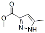 5-Methyl-1H-pyrazole-3-carboxylic acid methyl ester Structure,25016-17-5Structure