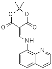 Malonic acid, [(8-quinolylamino)methylene]-, cyclic isopropylidene ester (8ci) Structure,25063-76-7Structure