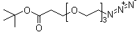 N3-PEG3-tBu結(jié)構(gòu)式_252881-73-5結(jié)構(gòu)式