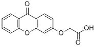 Acetic acid, [(9-oxoxanthen-3-yl)oxy]- Structure,25363-95-5Structure