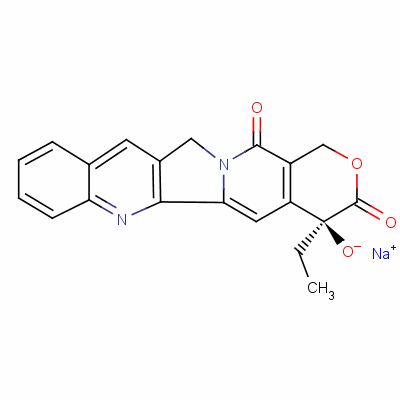 喜樹堿鈉結(jié)構(gòu)式_25387-67-1結(jié)構(gòu)式