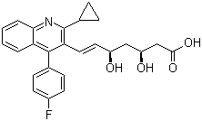 Pitavastatin enantiomer Structure,254452-86-3Structure