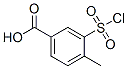 3-Chlorosulfonyl-4-methylbenzoic acid Structure,2548-29-0Structure