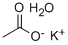 Potassium acetate hydrate Structure,254966-93-3Structure