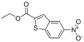 5-nitro-benzo[b]thiophene-2-carboxylic acid ethyl ester Structure,25785-09-5Structure