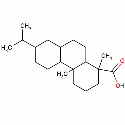 四氫樅酸結(jié)構(gòu)式_25800-63-9結(jié)構(gòu)式