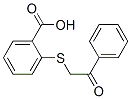 2-[(2-Oxo-2-phenylethyl)thio]benzoic acid Structure,25803-71-8Structure