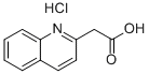 2-(Quinolin-2-yl)acetic acid hydrochloride Structure,25888-68-0Structure