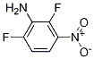 Benzenamine, 2,6-difluoro-3-nitro- Structure,25892-09-5Structure