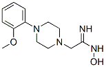 4-(2-Methoxyphenyl)-1-piperazineacetamidoxime Structure,261623-50-1Structure