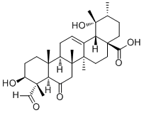 3,19-Dihydroxy-6,23-dioxo-12-ursen-28-oic acid Structure,261768-88-1Structure