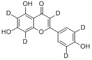 5,7-Dihydroxy-2-[4-hydroxy(3,5-<sup>2</sup>h<sub>2</sub>)phenyl](<sup>2</sup>h<sub>3</sub>)-4h-chromen-4-one Structure,263711-74-6Structure