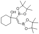 1-乙烯基-(順式-1,2-雙(4,4,5,5-四甲基-1,3,2-二噁硼烷-2-基))-1-環(huán)己醇結(jié)構(gòu)式_264144-69-6結(jié)構(gòu)式