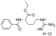 Nalpha-Benzoyl-L-arginine ethyl ester hydrochloride Structure,2645-08-1Structure