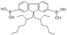 [9,9-Bis(2-ethylhexyl)-9H-fluorene-2,7-diyl]bisboronic acid Structure,264615-47-6Structure