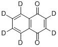 1,4-萘醌-D6結(jié)構(gòu)式_26473-08-5結(jié)構(gòu)式