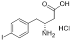 (R)-3-amino-4-(4-iodo-phenyl)-butyric acid.hcl Structure,269396-70-5Structure