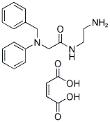 N-(2-amino-ethyl)-2-(benzyl-phenyl-amino)-acetamide maleate Structure,26953-37-7Structure