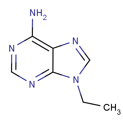 9-乙基腺嘌呤結(jié)構(gòu)式_2715-68-6結(jié)構(gòu)式