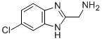 1-(6-Chloro-1H-benzimidazol-2-yl)methanamine Structure,273399-95-4Structure