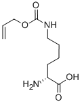 (R)-6-(((allyloxy)carbonyl)amino)-2-aminohexanoic acid Structure,274260-42-3Structure