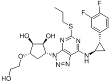 Ticagrelor Structure,274693-27-5Structure