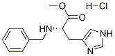 1-Phenylmethyl-L-histidine methyl ester monohydrochloride Structure,274927-61-6Structure