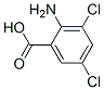 2-Amino-3,5-dichlorobenzoic acid Structure,2789-92-6Structure