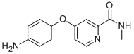 [4-(4-Aminophenoxy)(2-pyridyl)]-N-methylcarboxamide Structure,284462-37-9Structure