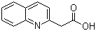 2-(喹啉-2-基)乙酸結構式_284477-00-5結構式